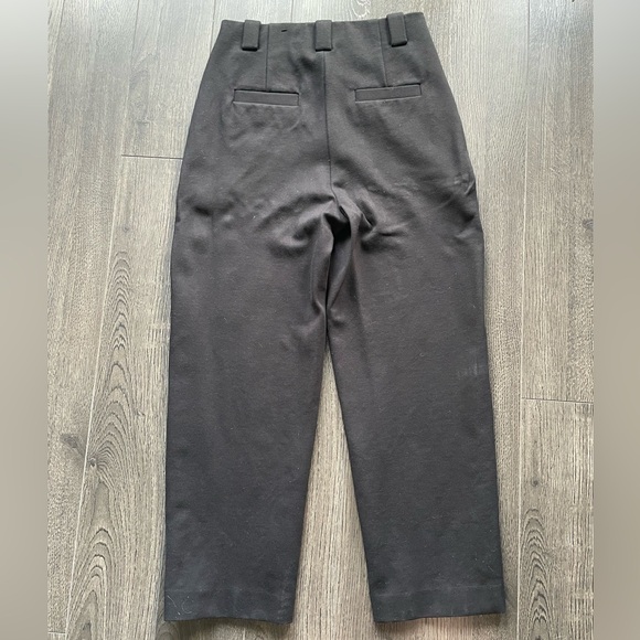 Frank And Oak Black Cropped Pants (Alice straight fit) - Size 2 - Picture 3 of 7